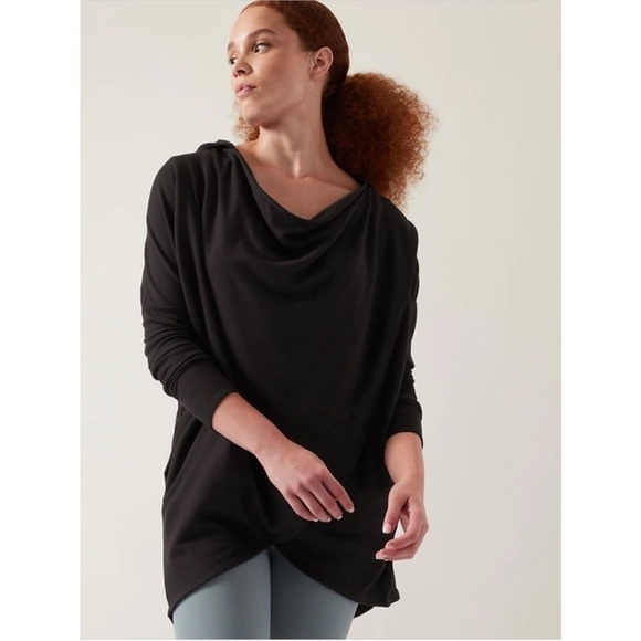 ATHLETA Purana Wrap Sweatshirt NWT - Picture 6 of 7